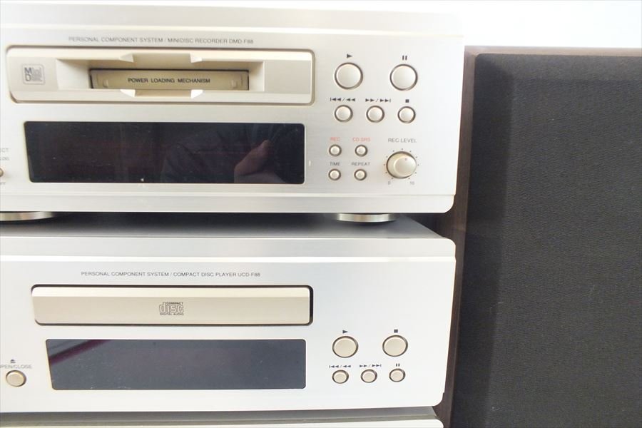 ☆ DENON デノン DMD-F88 UPA-F88 UCD-F88 SC-F88 ミニコンポ 取扱説明 