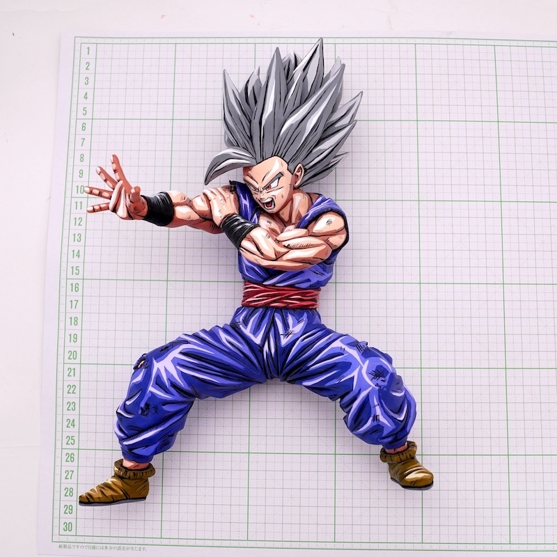 ドラゴンボール 孫悟飯ビースト フィギュア フルリペイント 2D 二次元
