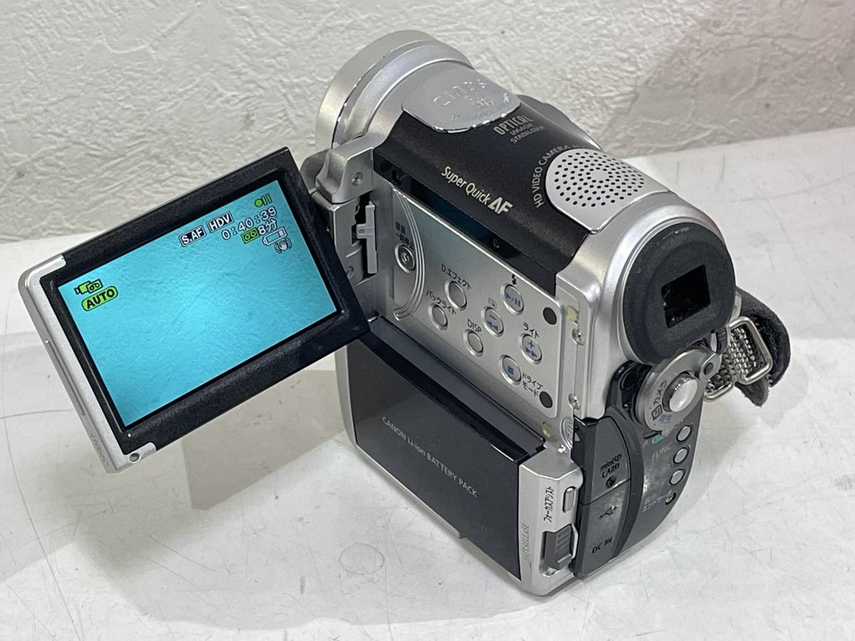 ☆【miniDV/HDVテープのダビングに最適！】Canon (キャノン) HDVビデオ