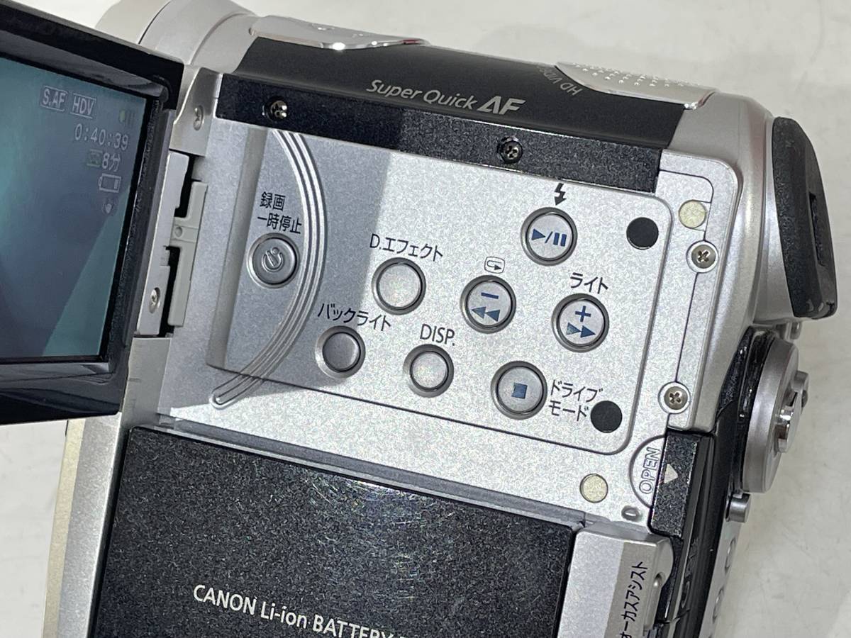 ☆【miniDV/HDVテープのダビングに最適！】Canon (キャノン) HDVビデオ