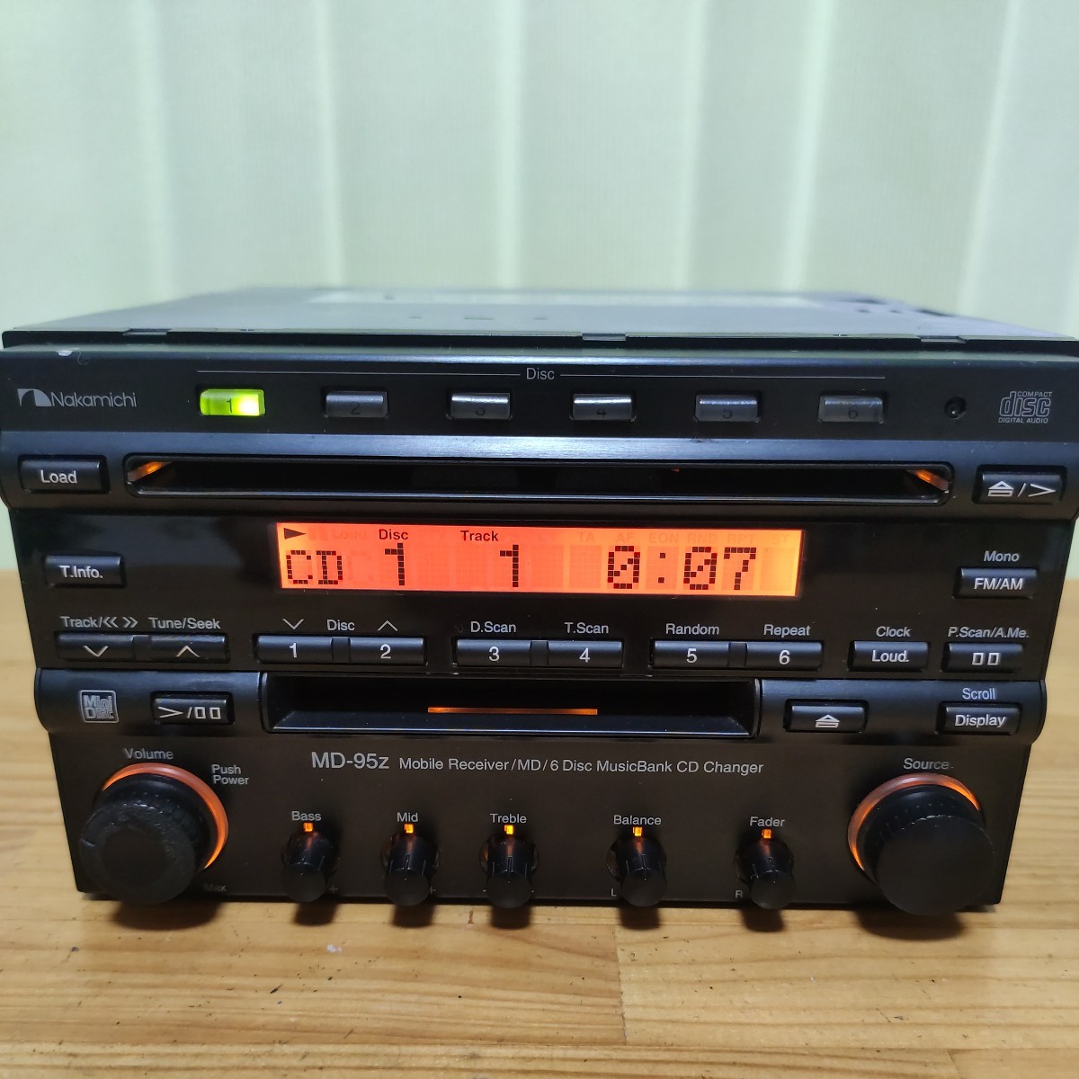 ナカミチ Nakamichi Yahoo!オークション ナカミチmd-95z 当時物 激レア