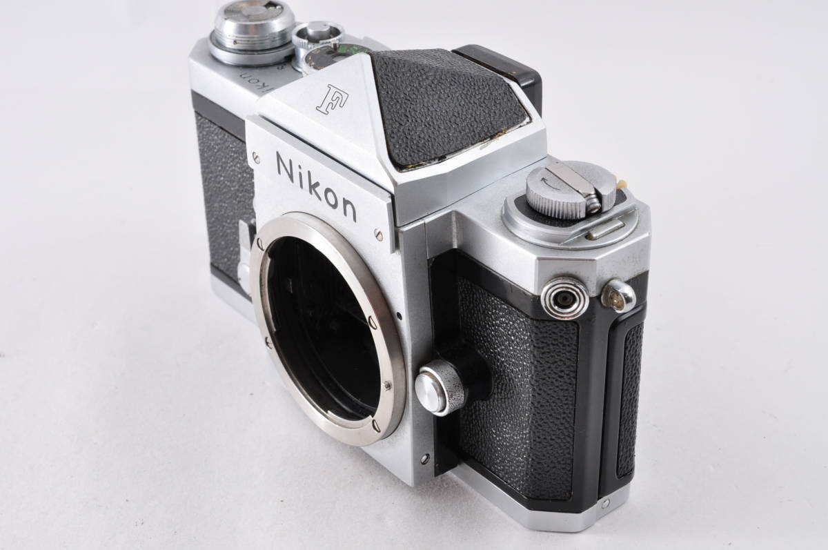 ☆ NIKON ニコン F アイレベル シルバー ボディ フィルム一眼レフ
