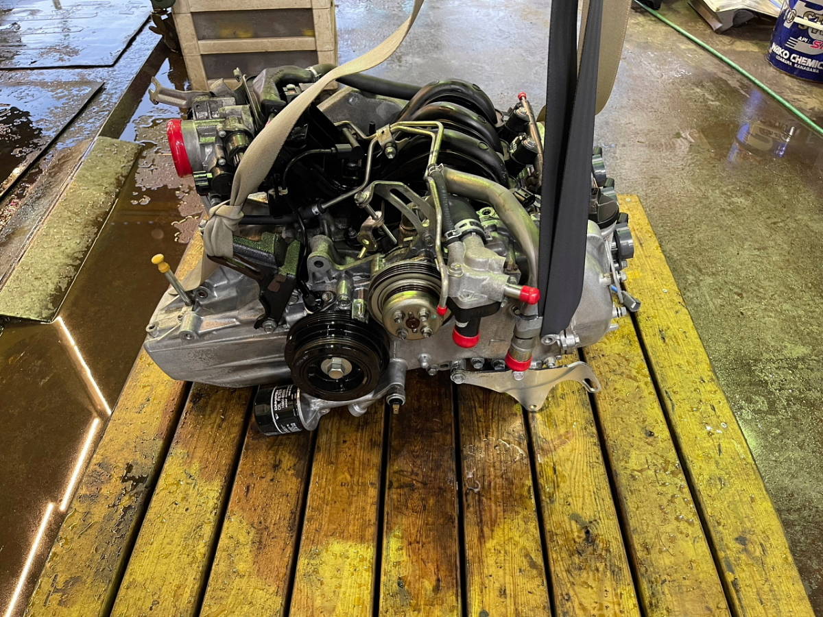 ハイゼットＳ３２１Ｖ　ＫＦＶＥエンジン本体１６４，０００km程度良好♪動作OK美品/１週間保証付