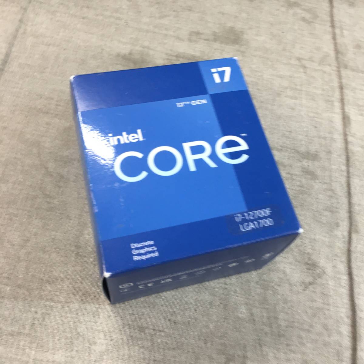 現状品 インテル INTEL CPU Core i7-12700F