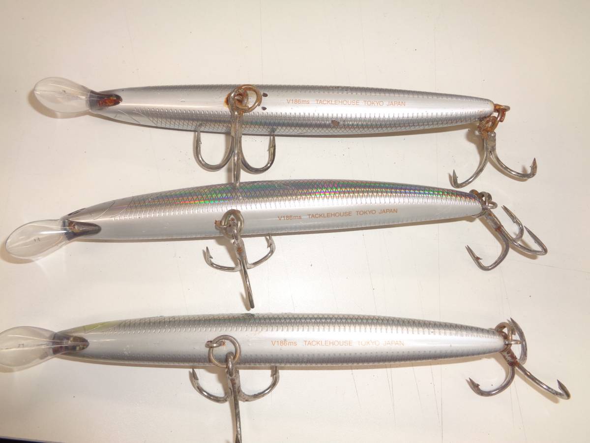 タックルハウス　飛沫　186mm 3個セット