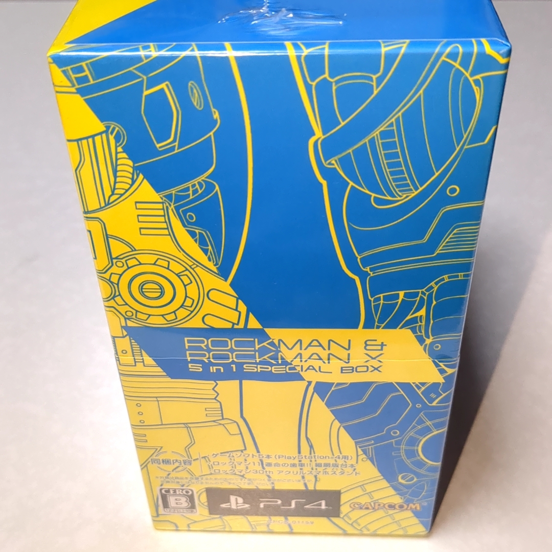 新品未開封 ロックマン&ロックマンX 5IN1 スペシャルBOX ボックス PS4 