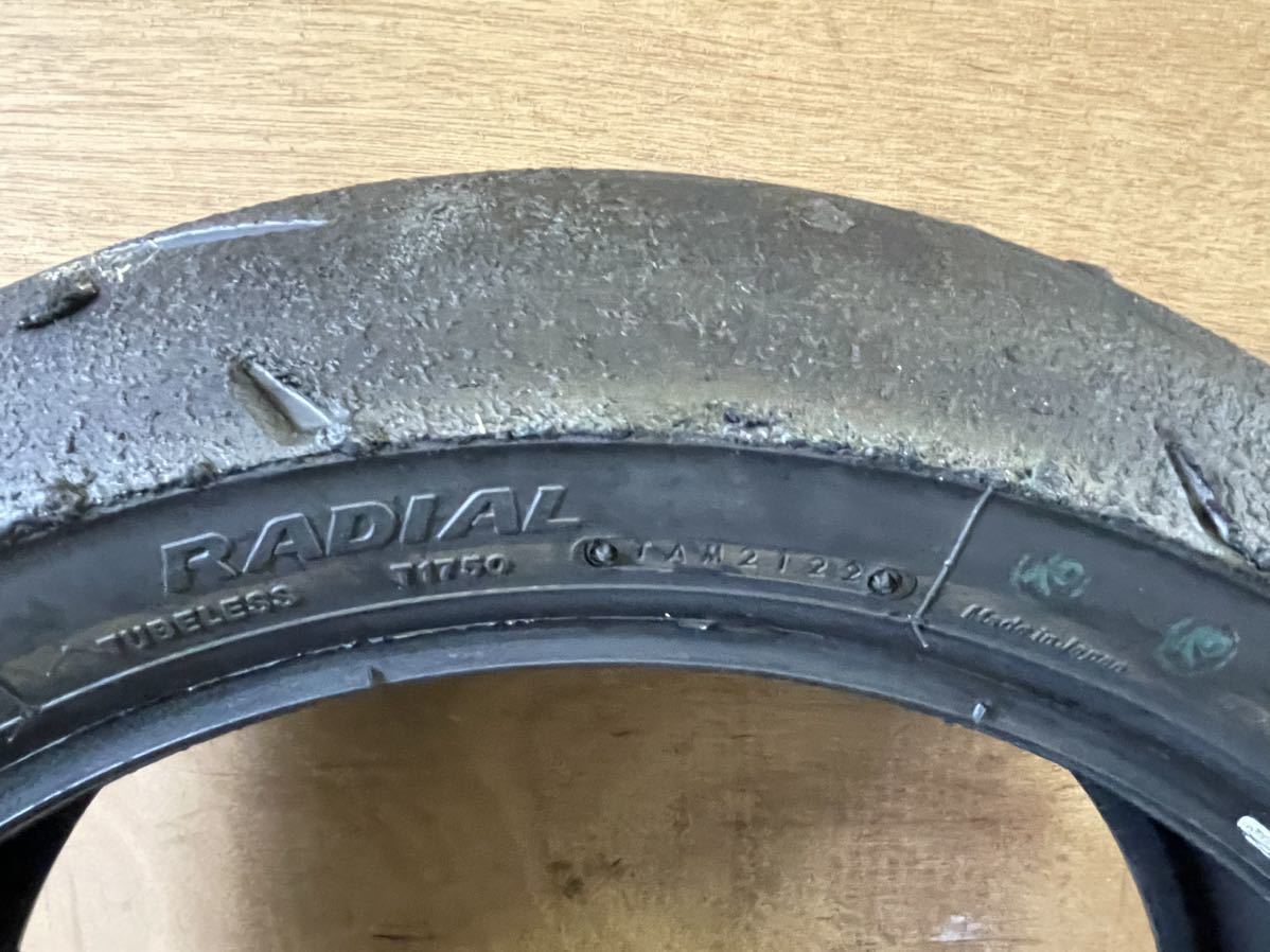 ブリジストンRACING BATTLAX R11 120/600R17 RACING BATTLAX R11 180