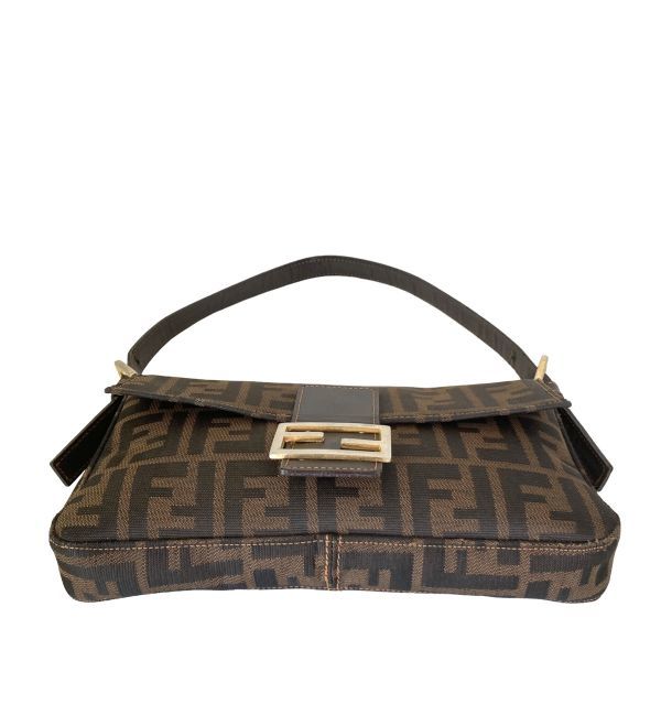 FENDI フェンディ ショルダーバッグ ズッカ柄 FF レザー FENDI フェンディ ショルダーバッグ ズッカ柄 FF レザー