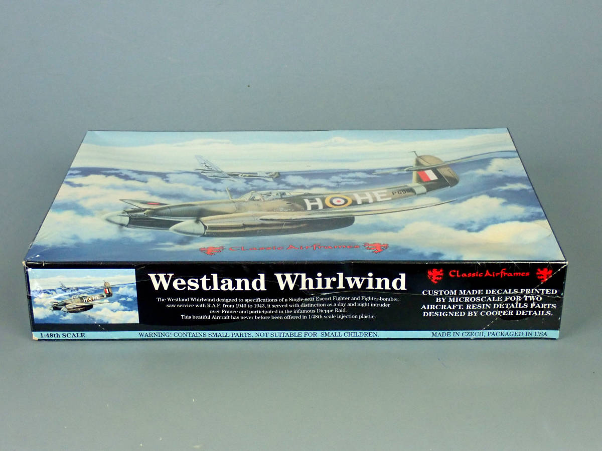 クラシック エアフレーム 415 ウェストランド ホワールウィンド 1/48