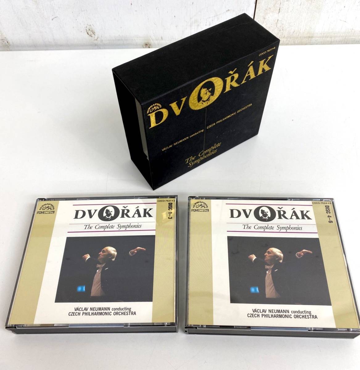 I2545/6CD-BOX/ドヴォルザーク 交響曲全集 ヴァーツラフ・ノイマン指揮