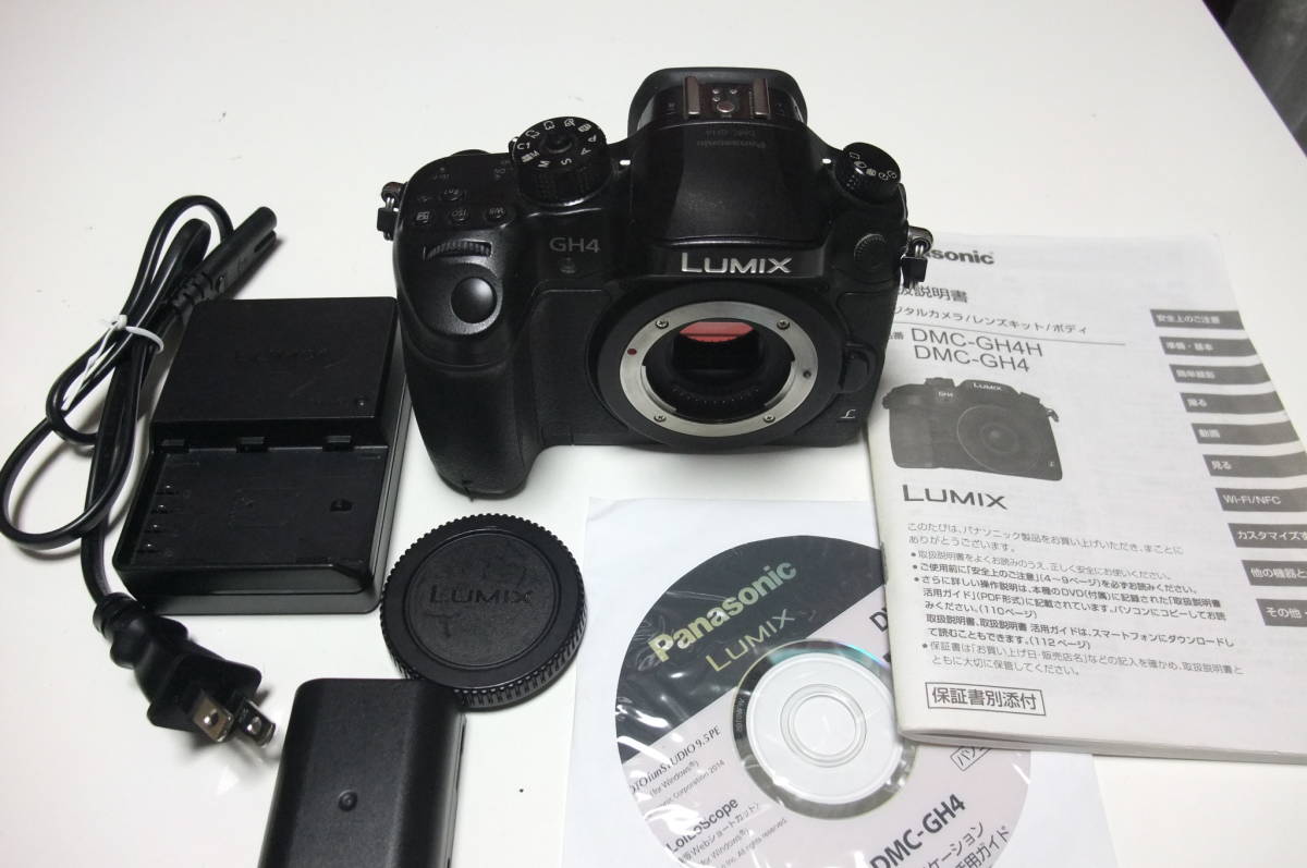 Panasonic LUMIX DMC-GH4 ボディ v-log付き
