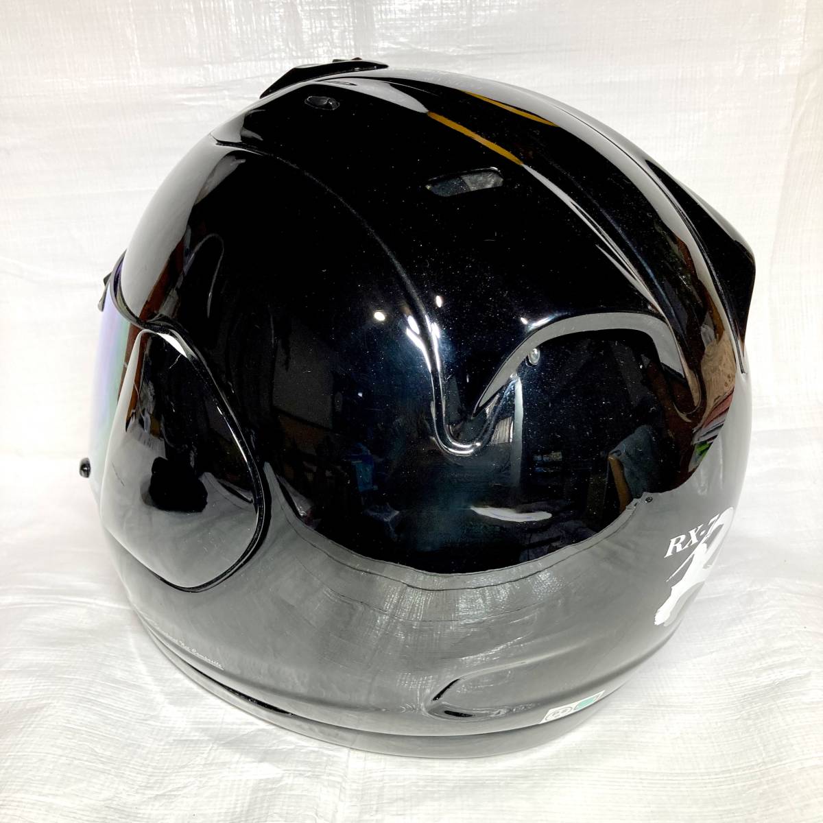 ☆即決 送料無料 ジャンク扱い ミラーシールド付き Arai アライ フル 