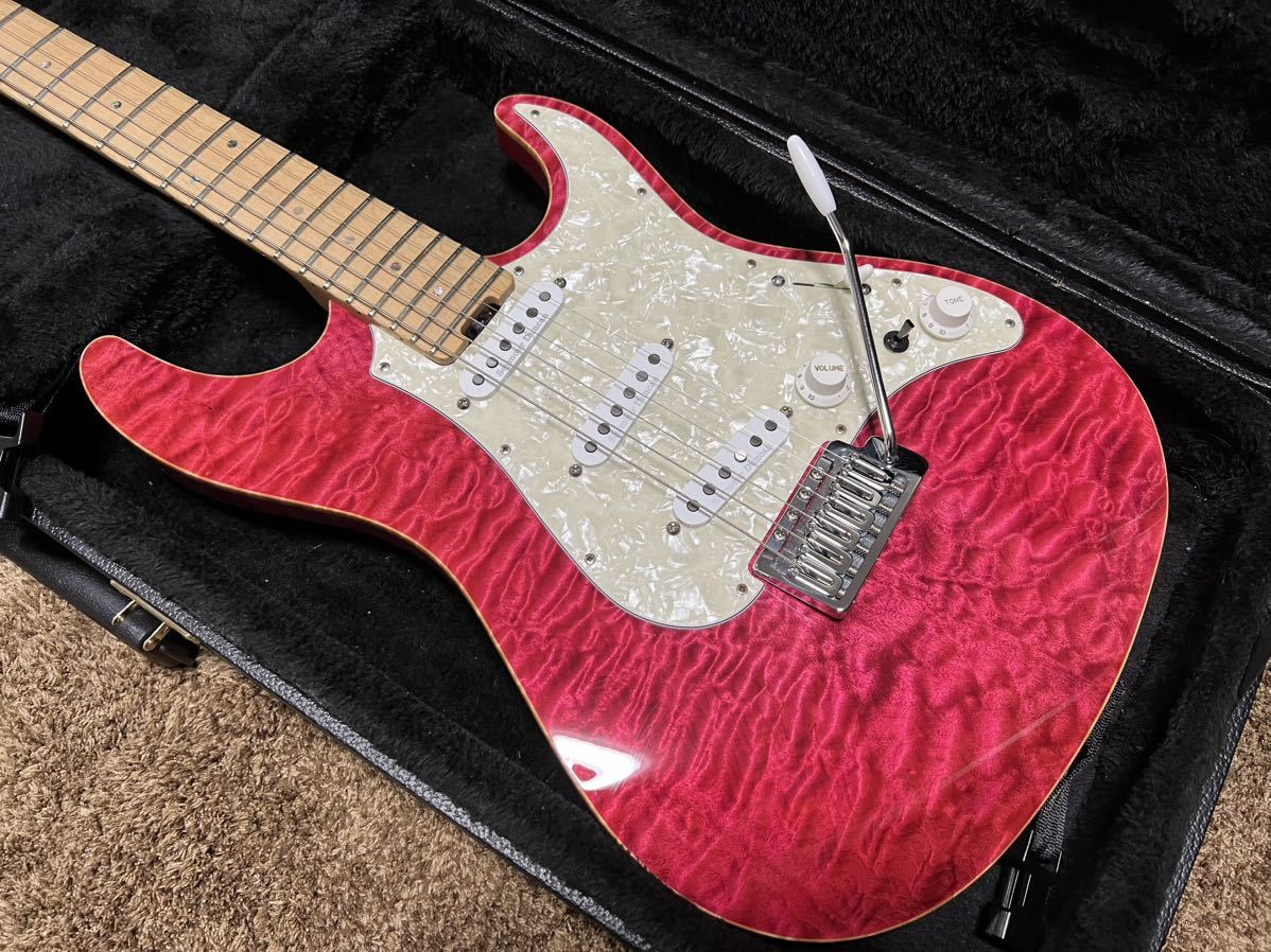 ESP SNAPPER-CTM マゼンタ　ハーフスキャロップ