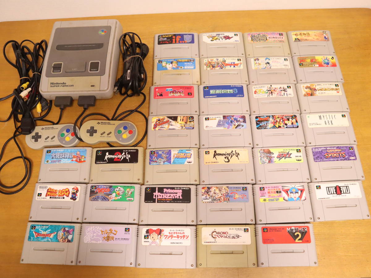 テレビゲーム スーパーファミコン 33本セット