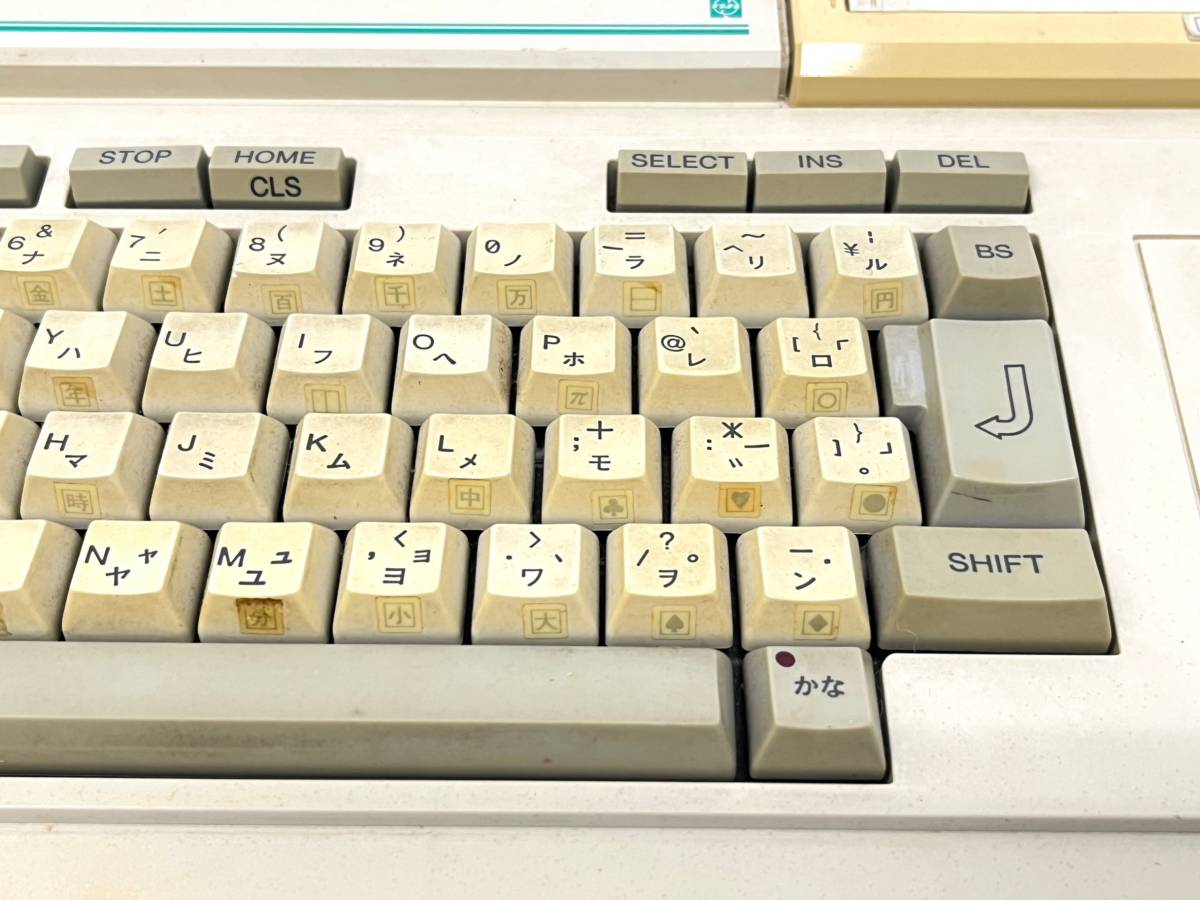 パーソナルコンピューター National ナショナル CF-1200 MSX パーソナルコンピューター National ナショナル CF-1200 MSX