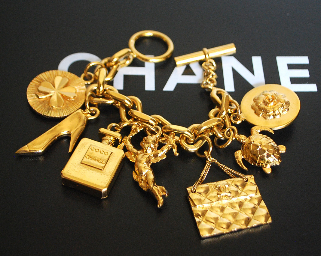 未使用・シャネル・ チャーム ・ブレスレット