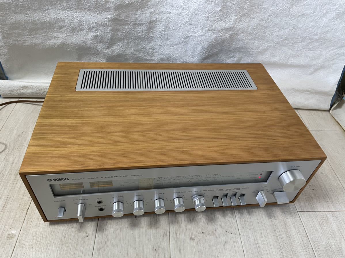 YAMAHA ヤマハ ステレオレシーバー ナチュラルサウンド 美品!! 簡易