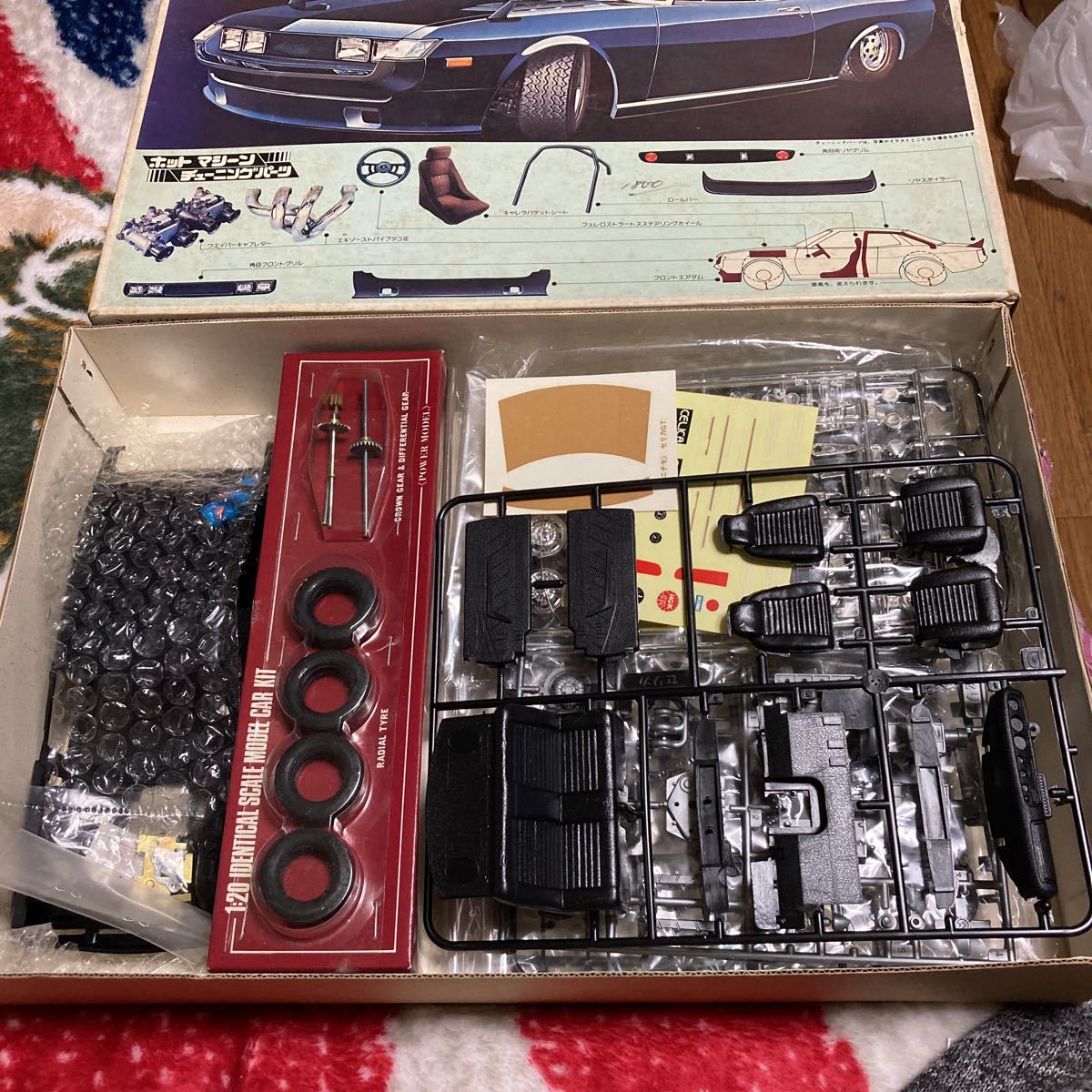 セリカ ニチモ 1⁄20 ハードトップ 1600GT、日産ローレル TOYOTA ニチモ