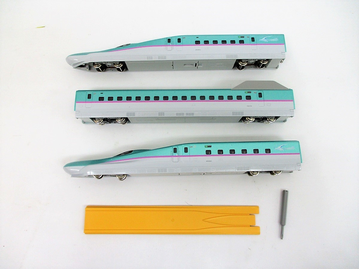 ジャンク カトー 10-857 E5系 新幹線 はやぶさ 基本セット3両 ゆ03-01