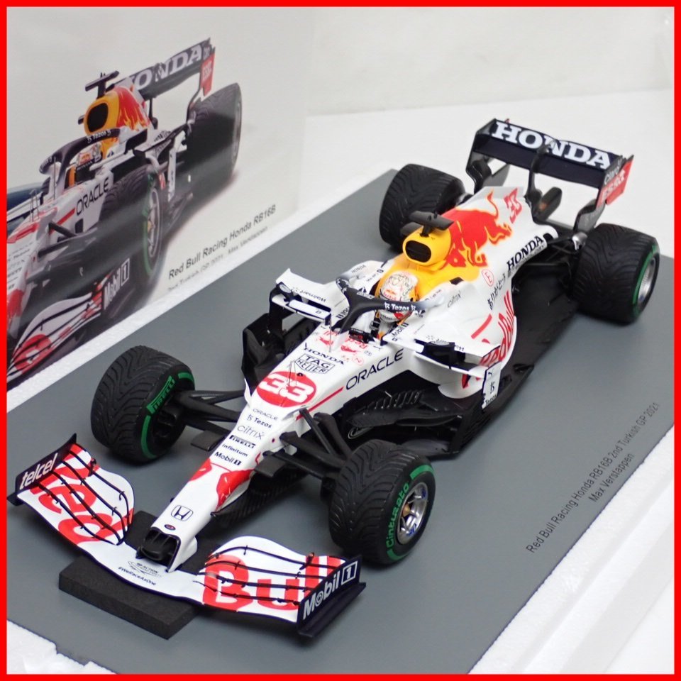 ★Spark/スパーク 1/18ミニカー レッドブル レーシングホンダ RB16B トルコGP 2ND #33 TURKISH GP 2021 MAX VERSTAPPEN&1562800093