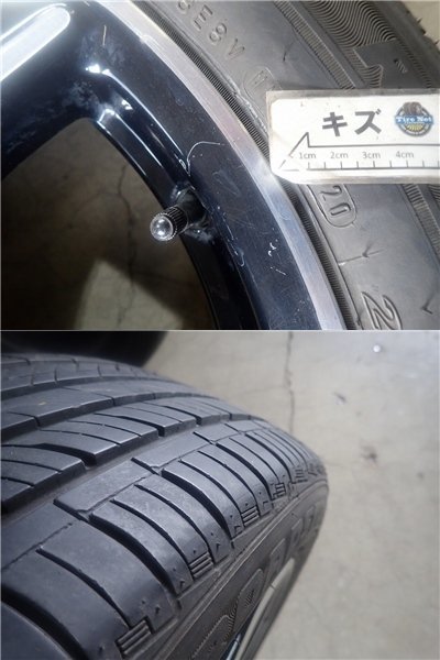 正規品，爆買い QR6356【送料無料215/55R17】ホンダ純正 RC系 オデッセイ アブソルート 純正 中古夏タイヤセット ■17×7J 114.3/5H ET55■