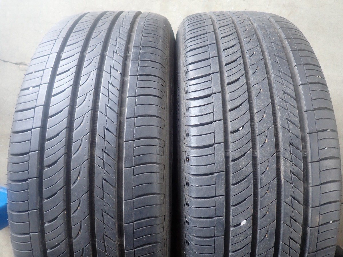 正規品，爆買い QR6356【送料無料215/55R17】ホンダ純正 RC系 オデッセイ アブソルート 純正 中古夏タイヤセット ■17×7J 114.3/5H ET55■