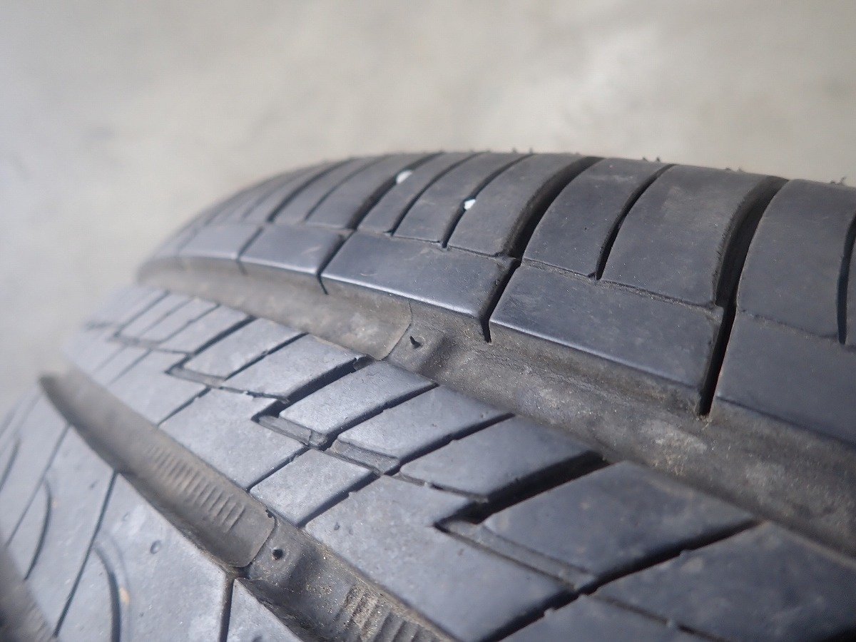 正規品，爆買い QR6356【送料無料215/55R17】ホンダ純正 RC系 オデッセイ アブソルート 純正 中古夏タイヤセット ■17×7J 114.3/5H ET55■