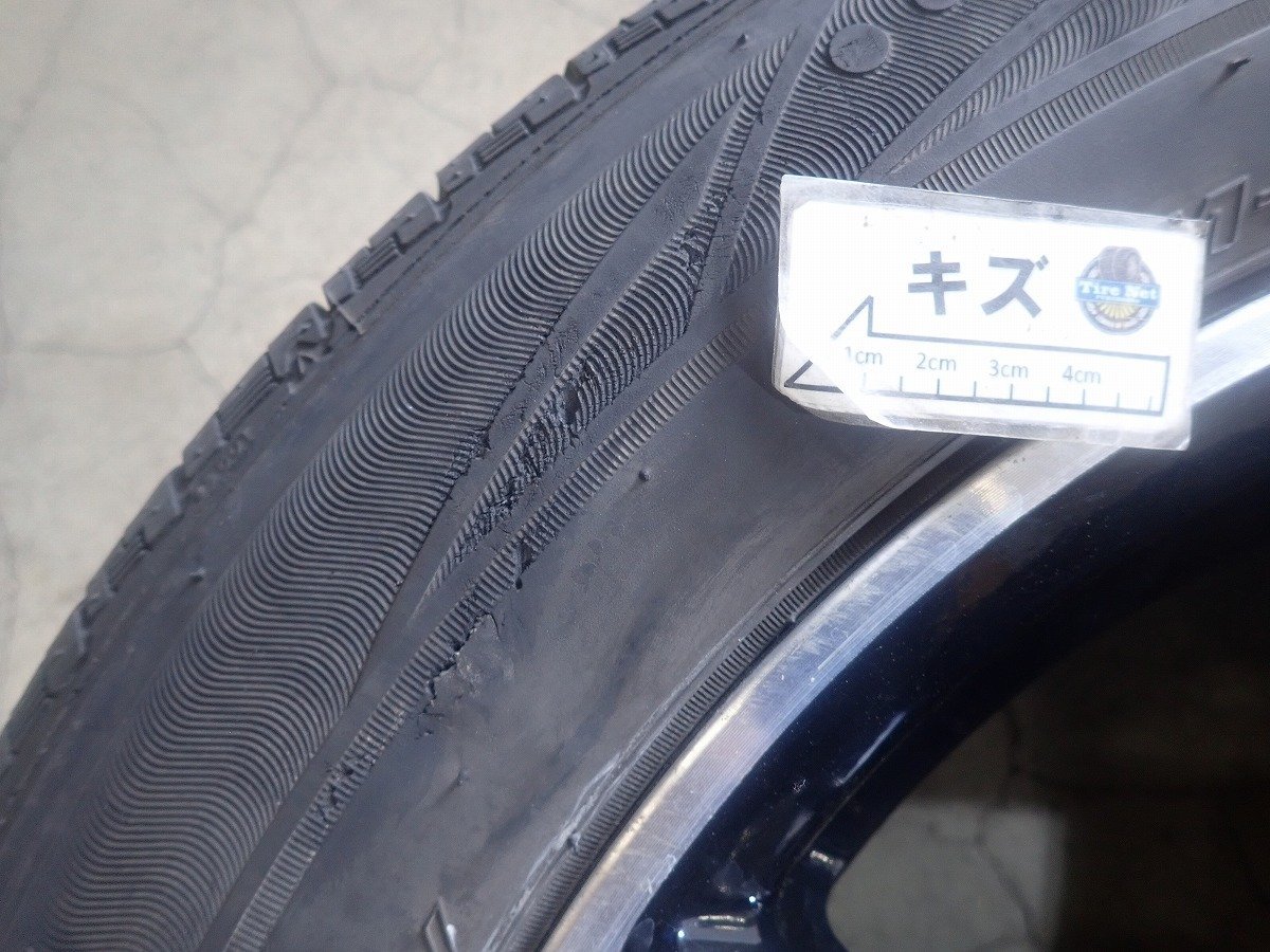 正規品，爆買い QR6356【送料無料215/55R17】ホンダ純正 RC系 オデッセイ アブソルート 純正 中古夏タイヤセット ■17×7J 114.3/5H ET55■