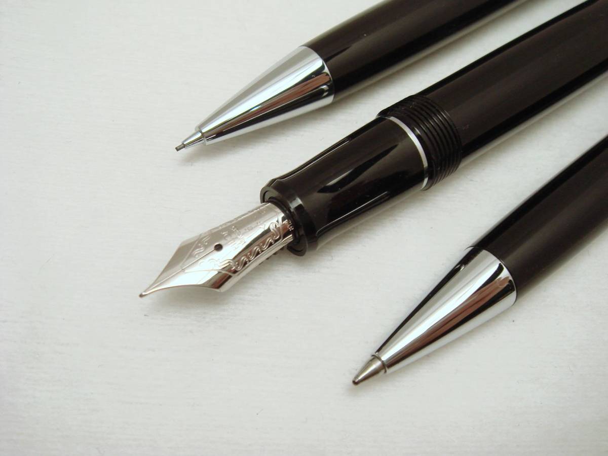 PILOT パイロット カスタムヘリテイジ91 14K 3本セット 革ケース入