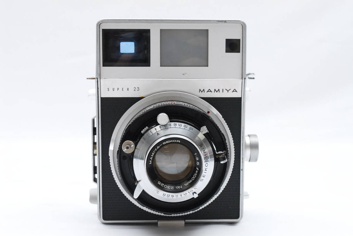 MAMIYA Press SUPER 23 ボディ SS665 #1259 5 Frames with a Mamiya