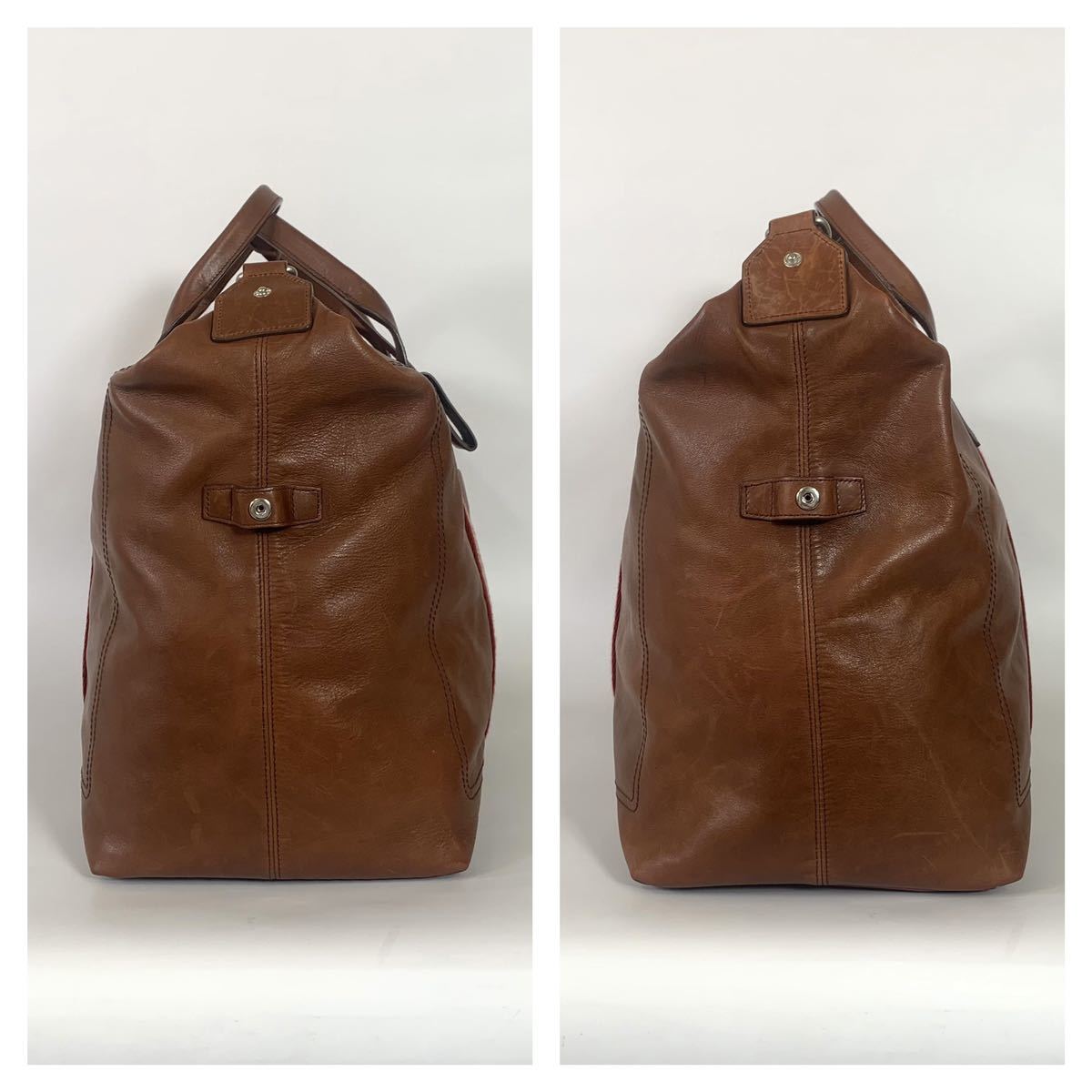 1円【良品】 バリー BALLY ボストンバッグ トレインスポッティング