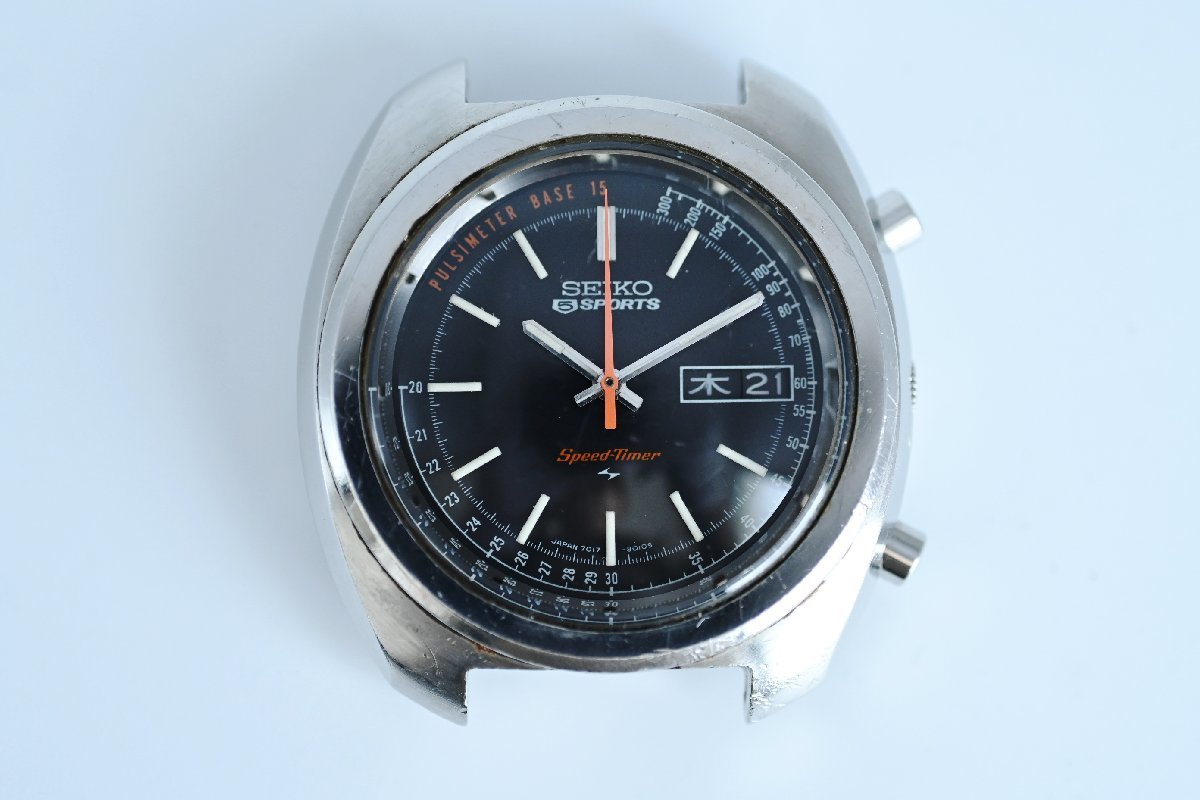 S05 SEIKO セイコー 5 SPORTS デイデイト SS メンズ 自動巻き時計 