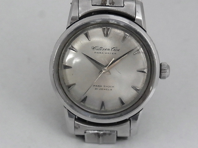 シチズンエース　パラウォーター　パラショック21石　手巻き　６