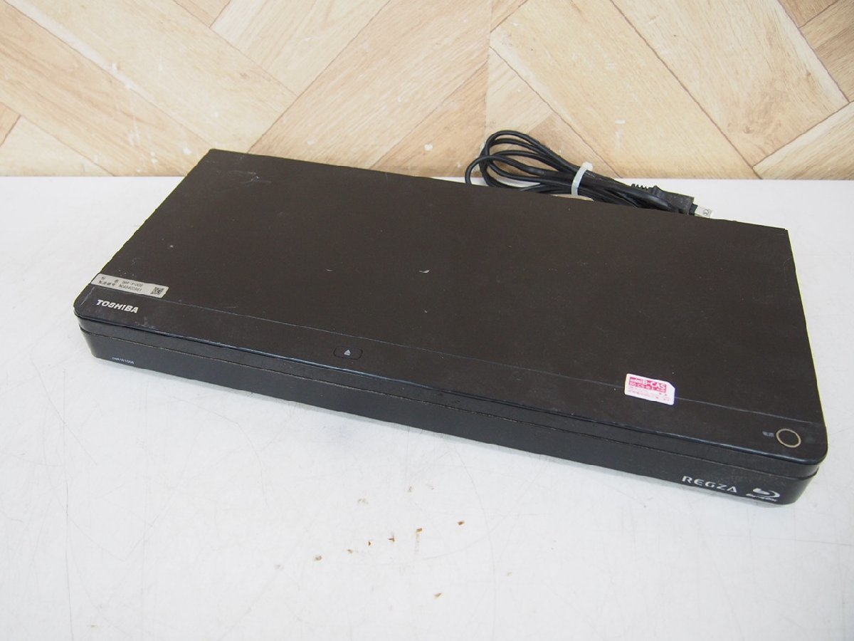 ☆【2R0517-5】 TOSHIBA 東芝 ブルーレイディスクレコーダー DBR-W1008 2018年製 mini B-CASカード付 ジャンク