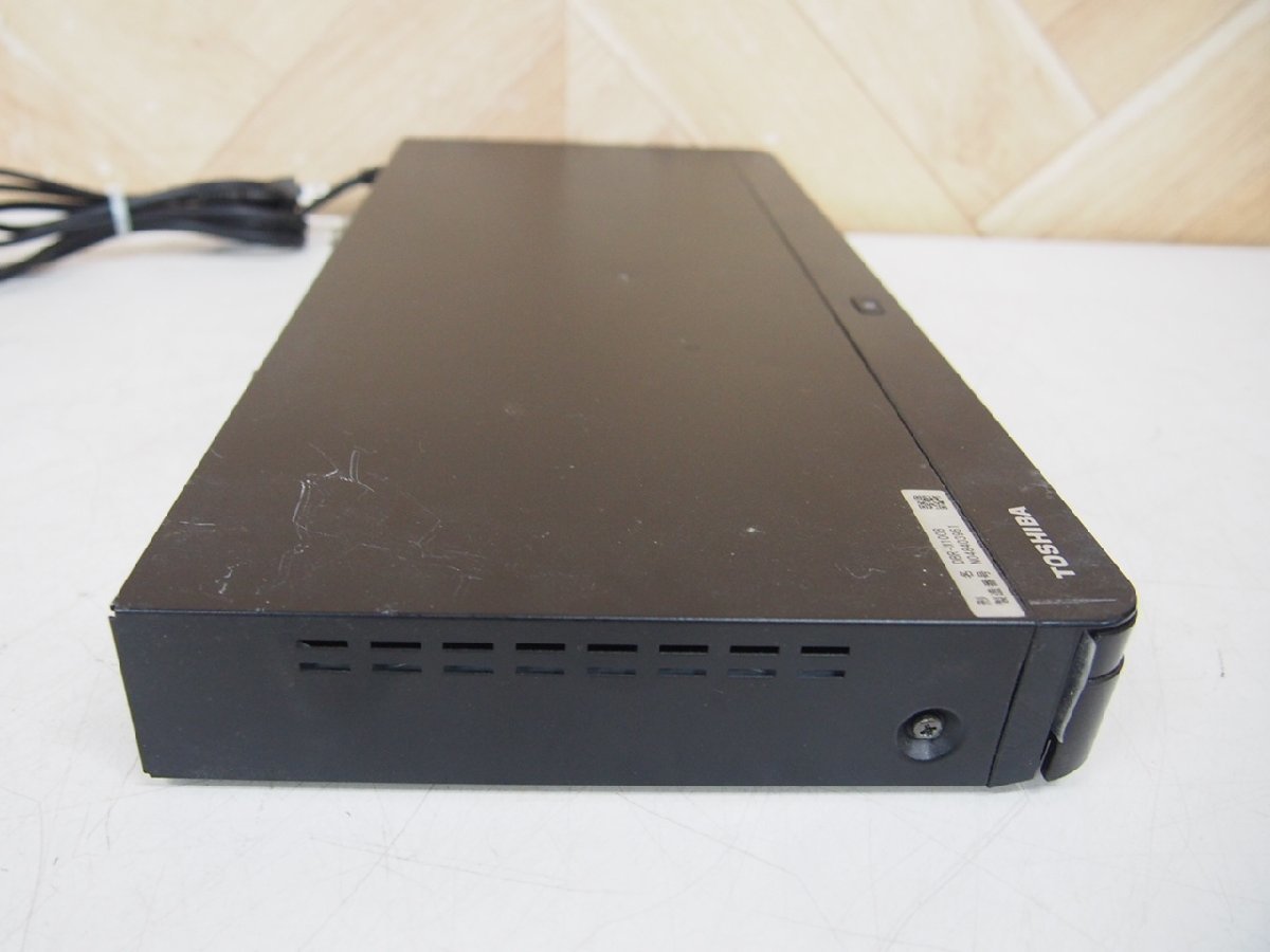 ☆【2R0517-5】 TOSHIBA 東芝 ブルーレイディスクレコーダー DBR-W1008 2018年製 mini B-CASカード付 ジャンク
