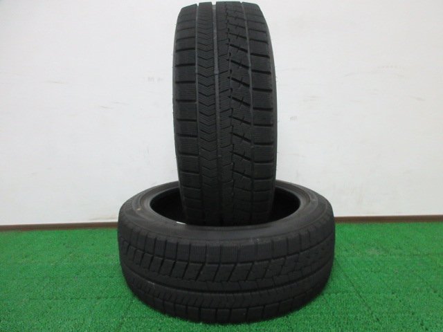 L113【送料無料 在庫処分!!】225/45R18 超溝高 8.5~9分山 ブリヂストン スタッドレス VRX 2本 激安 オデッセイ レガシィ アテンザ RX-8 等
