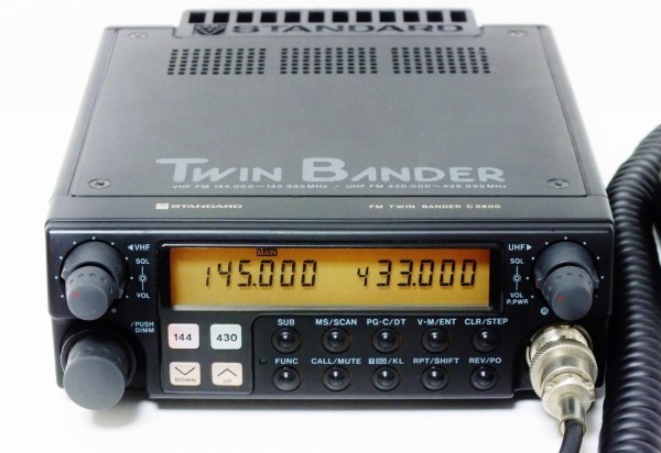  名機 STANDARD C5600 144/430 デュアルバンド 液晶付きDTMFマイク付き(モービル)｜売買されたオークション情報、yahooの商品情報をアーカイブ公開 - オークファン モービル