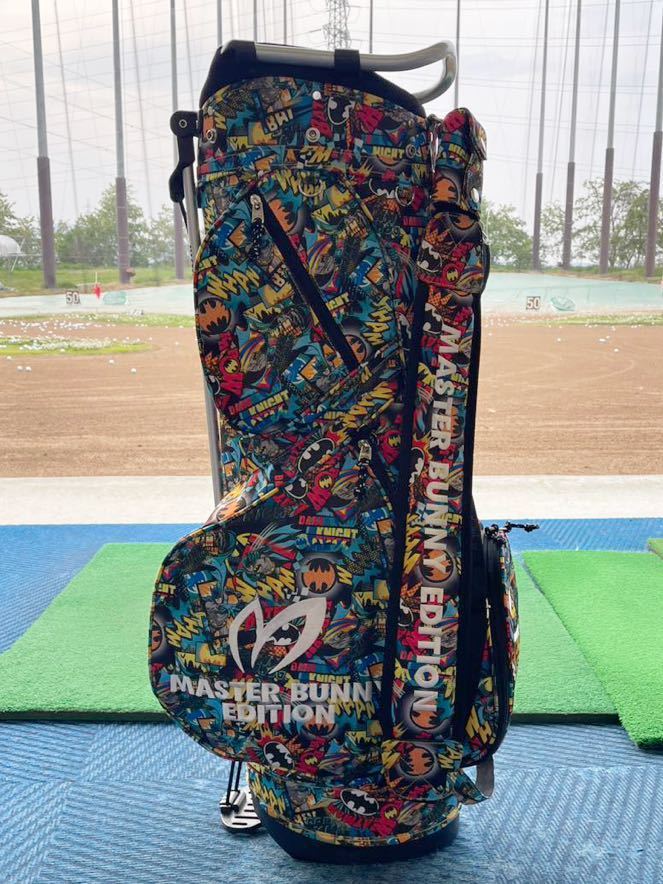 Master Bunny Edition × バットマン キャディバッグ PEARLY GATES 限定