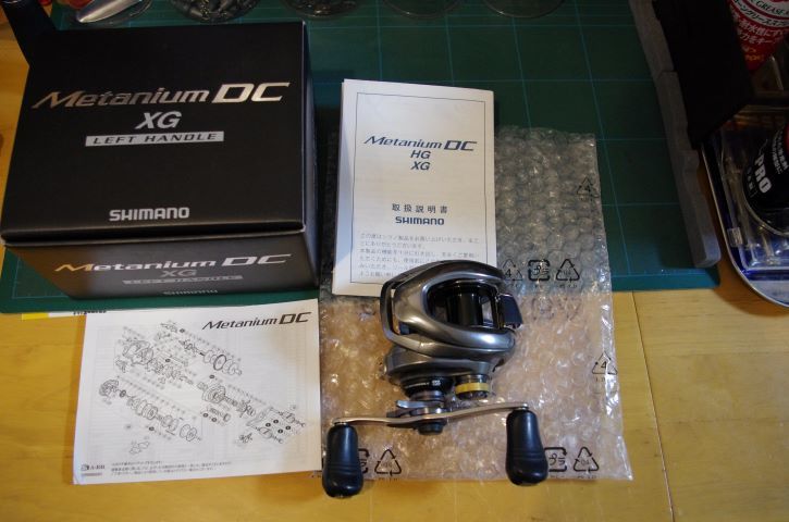 SHIMANO Metanium シマノ メタニュム DC XG LEFT HANDLE メタニウム