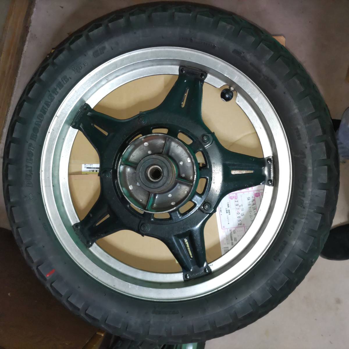 スーパーホーク用ホイール前後セット リア用ディスクジャンク ホーク