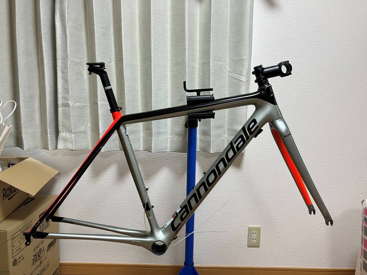 H*O様 【フレームセット】SuperSix EVO Hi-Mod 48 キャノ 定価40万円超 超美品cannondale supersix evo hi-mod 2019 48サイズ