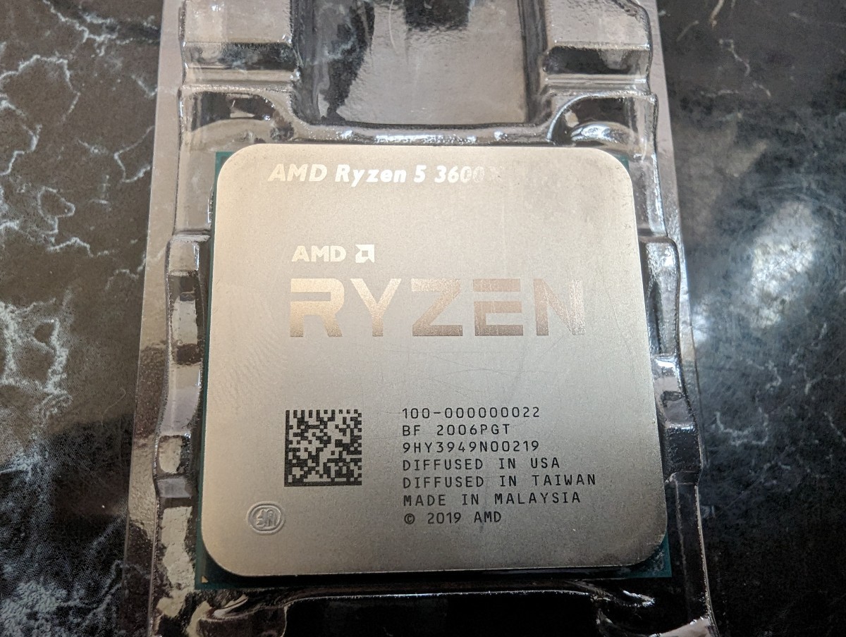 RYZEN5 3600 箱、リテールクーラー付 | AMD Ryzen 5 3600