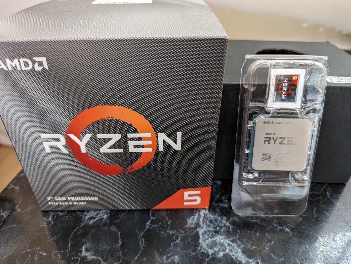 AMD Ryzen 5 3600 箱リテールクーラーあり RYZEN5 3600 箱、リテールクーラー付 | AMD Ryzen 5 3600