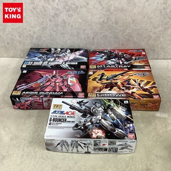 1円〜 HG 1/144 Gバウンサー ガンダムXディバイダー 他