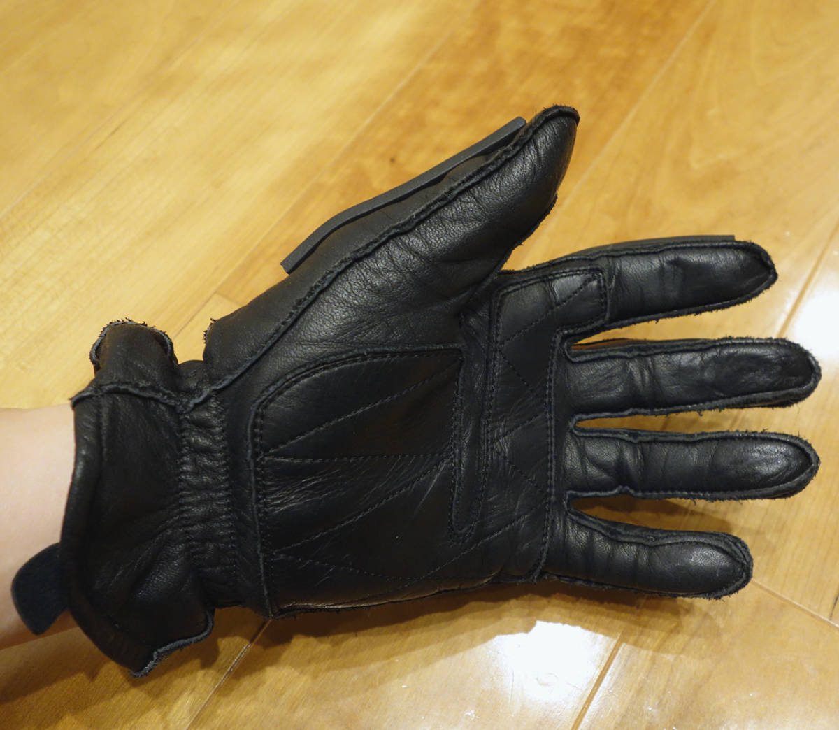 KADOYA カドヤ VMX レザーグローブ 日本製 サイズL 使用感少 VMX GLOVE