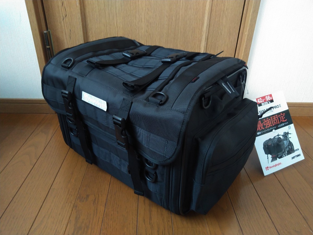ヘンリービギンズ シートバッグPRO2 DH-759 Lサイズ デイトナ ヘンリービギンズ シートバッグPRO2 DH-759 Lサイズ デイトナ