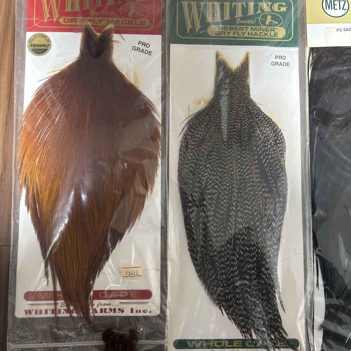 ハックル WHITING ホワイティング サドル Whiting ジェネティック