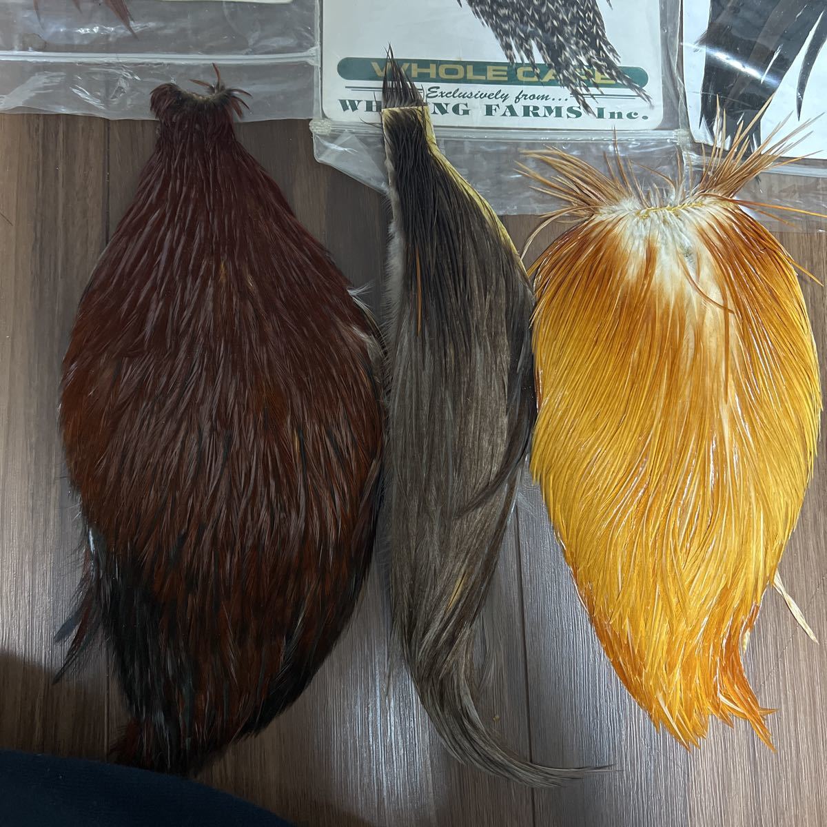 ハックル WHITING ホワイティング サドル Whiting ジェネティック