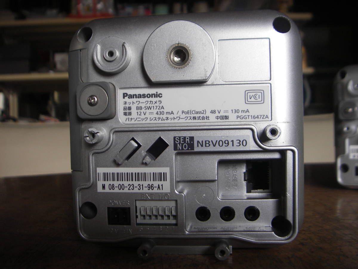 パナソニック 防犯カメラ BB-SW172A 中古品 4台セット PoEにて動作 