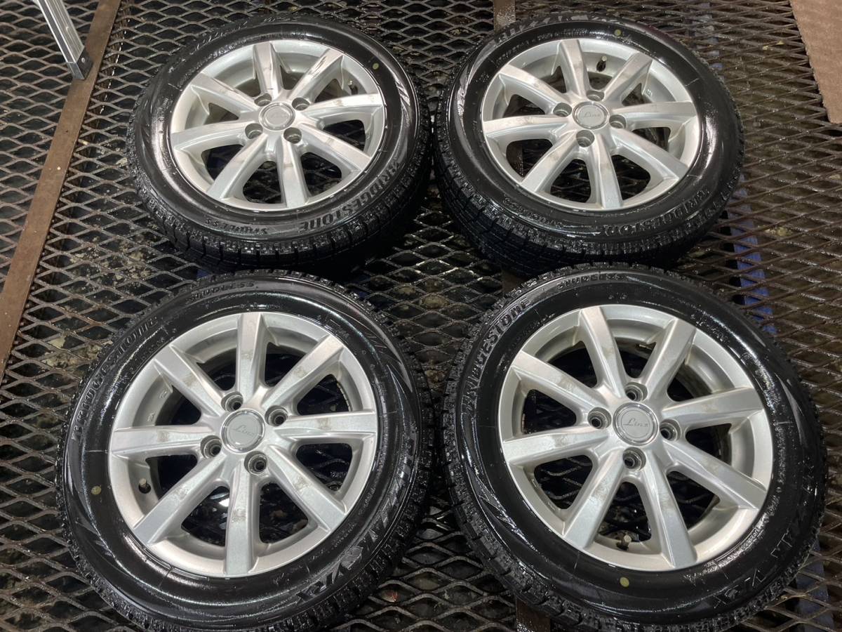 爆買い，定番人気 売切3000円スタート モコタントムーブワゴンR等 ホイール 155/65R14 PCD100 オフセット46 4.5J 4穴 スタッドレスタイヤ2020年製 4本セット(スタッドレスタイヤ)｜売買されたオークション情報、yahooの 4穴